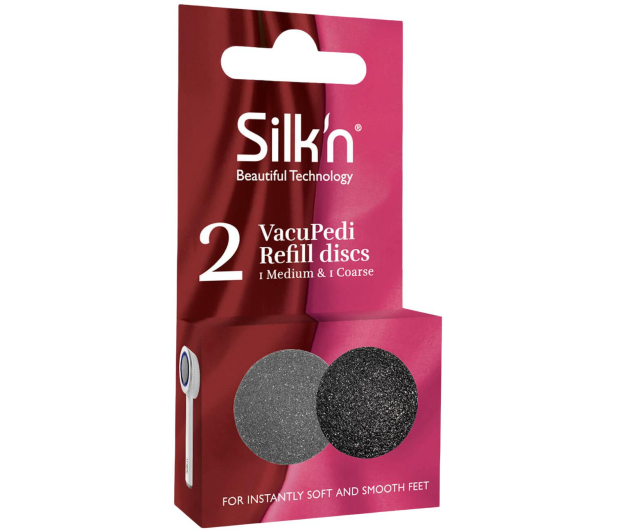 Silk’n Tarcze do pilnika VacuPedi Medium & Coarse - 1417773 - zdjęcie